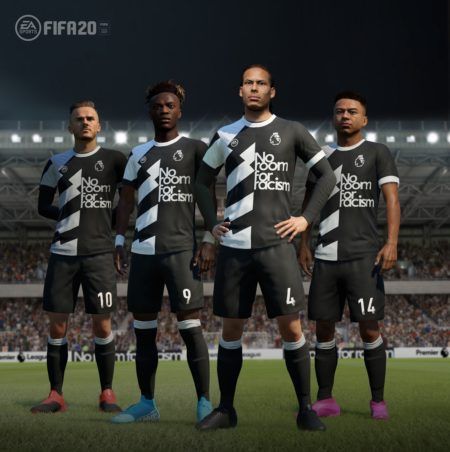 FIFA 20 ra mắt áo đấu #NoRoomForRacism giúp game thủ nâng cao ý thức chống phân biệt chủng tộc