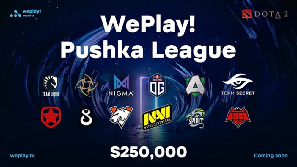 Dota 2: WePlay! tổ chức Pushka League Division 2 nhằm tối đa số lượng đội chơi được tham dự