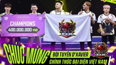 D’Xavier khẳng định vị thế của mình trong đấu trường PUBG Mobile Việt Nam và lên ngôi vô địch PMPL Mùa Thu 2022