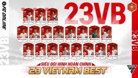 FC Online: Hé lộ chỉ số cực đẹp của 19 cầu thủ Việt Nam sẽ được bổ sung vào ngày 22/9
