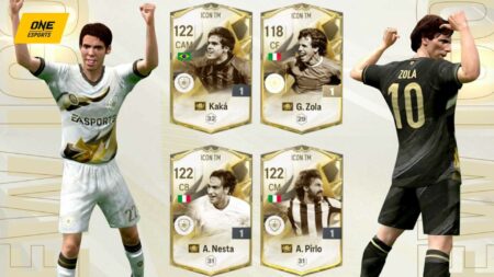 FC Online: Điểm danh bộ tứ huyền thoại ICON TM của giải đấu Serie A sau Update