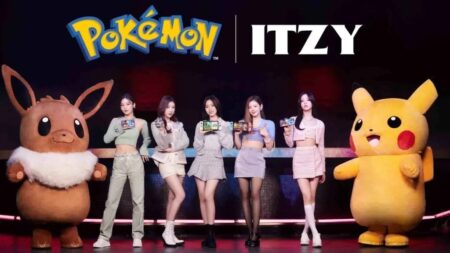Nhóm nhạc Kpop Itzy không thể cưỡng lại sức hút của Pikachu và những người bạn Pokemon