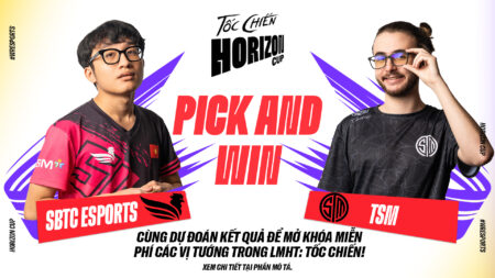 ‘Dự đoán hay – Nhận quà ngay’ cùng Horizon Cup: SBTC Esports vs TSM