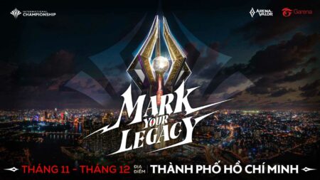 Mark Your Legacy – Thông điệp chính thức của giải đấu AIC 2023 tại TP. Hồ Chí Minh, Việt Nam
