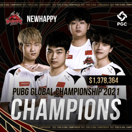 NewHappy chính thức đăng quang giải đấu PUBG Global Championship 2021