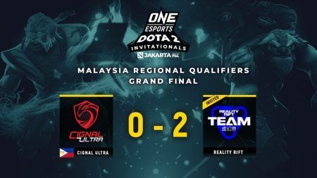 Giành chiến thắng 2-0 trước đối thủ, Reality Rift có được vé tham dự giải đấu ONE Esports Dota 2 Jakarta Invitational