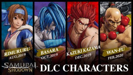 SNK hé lộ 4 chiến binh mới trong Season Pass của Samurai Shodown